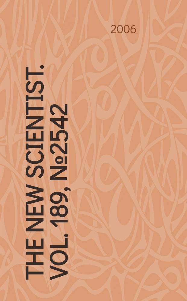 The New scientist. Vol. 189, № 2542