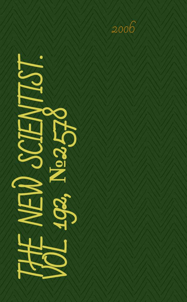 The New scientist. Vol. 192, № 2578