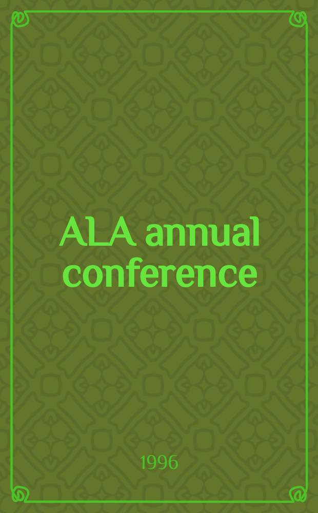ALA annual conference