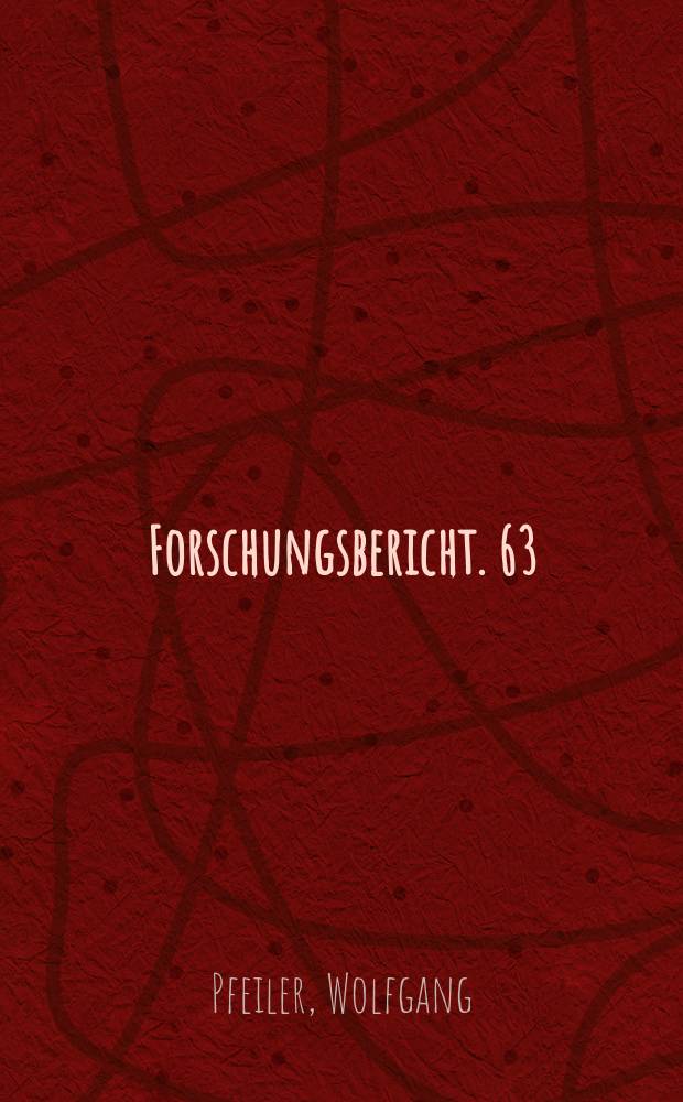 Forschungsbericht. 63 : Deutschlandpolitische Optionen der Sowjetunion = Немецкие политические опции Советского союза