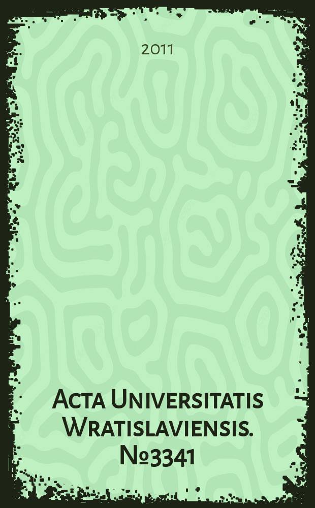 Acta Universitatis Wratislaviensis. № 3341 : Nabywanie języków trzecich i kolejnych oraz wielojęzyczność = Изучение третьего и последующих языков и мультилингвизм: психолингвистические аспекты