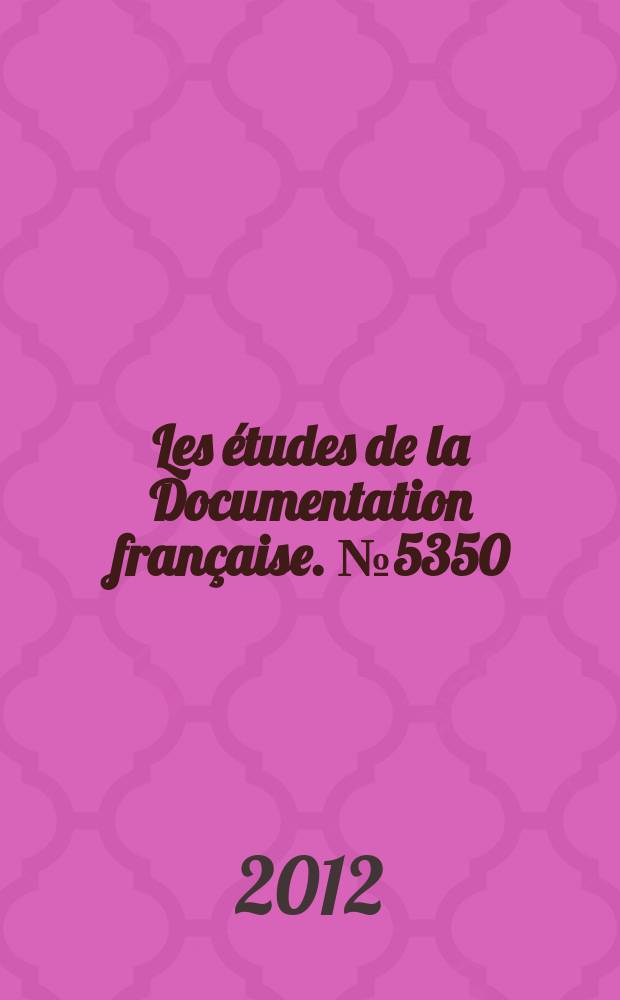 Les études de la Documentation française. № 5350/51 : Transports et urbanisme en Îlle-de-France = Транспорт и урбанизация в Иль-де-Франс