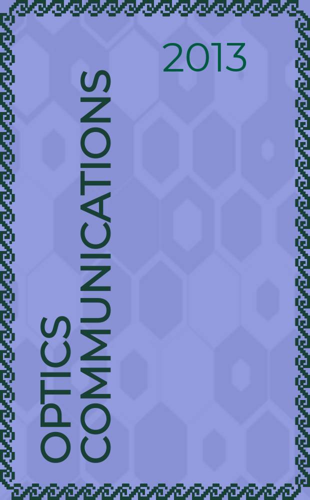 Optics communications : A j. devoted to the rapid publ. of short contributions in the field of optics a. interaction of light with matter. Vol. 290