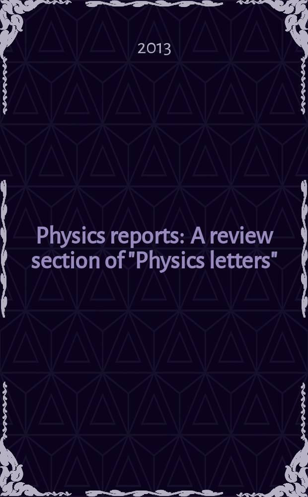 Physics reports : A review section of "Physics letters" (Sect. C). Vol. 523, № 2 : Models of few optical cycle solitons beyond the slowly varying envelope approximation