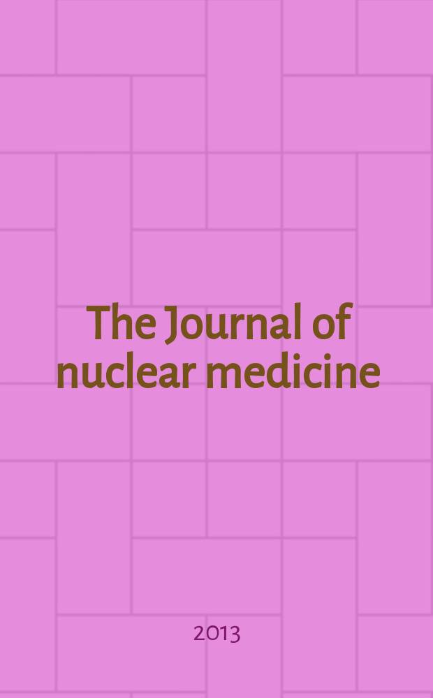 The Journal of nuclear medicine : The Official publ. of the Society of nuclear medicine. Vol. 54, № 2