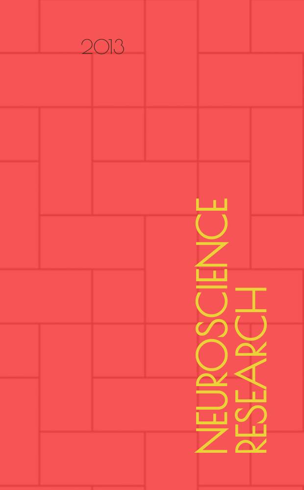 Neuroscience research : The offic. j. of the Japan neuroscience soc. Vol. 75, № 2