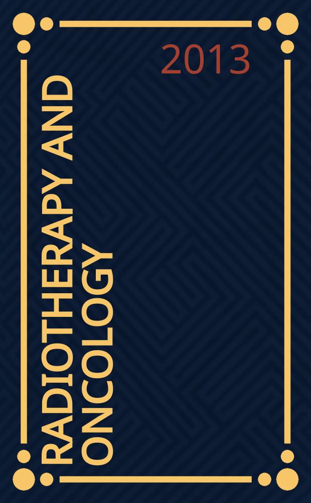 Radiotherapy and oncology : J. of the Europ. soc. for therapeutic radiology a. oncology. Vol. 107, № 1 : Special issue on brachytherapy. Uncertainties in image guided adaptive cervix cancer