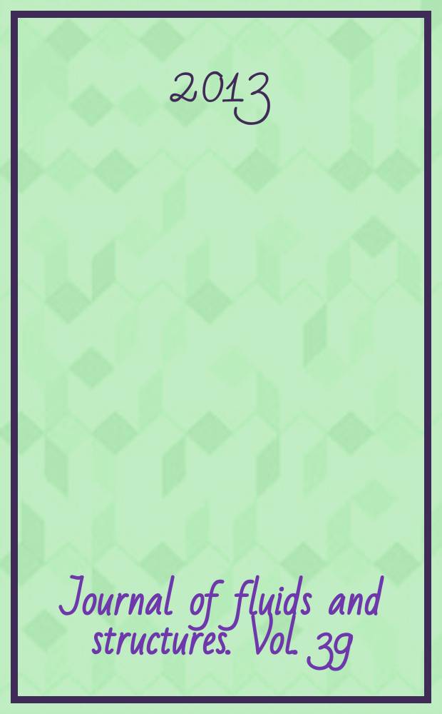 Journal of fluids and structures. Vol. 39