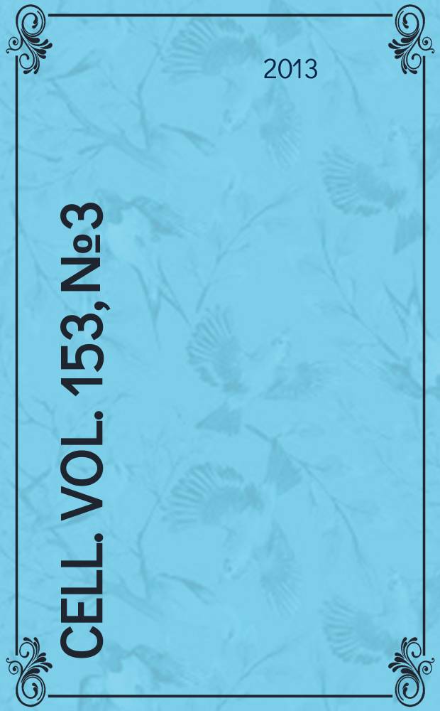 Cell. Vol. 153, № 3
