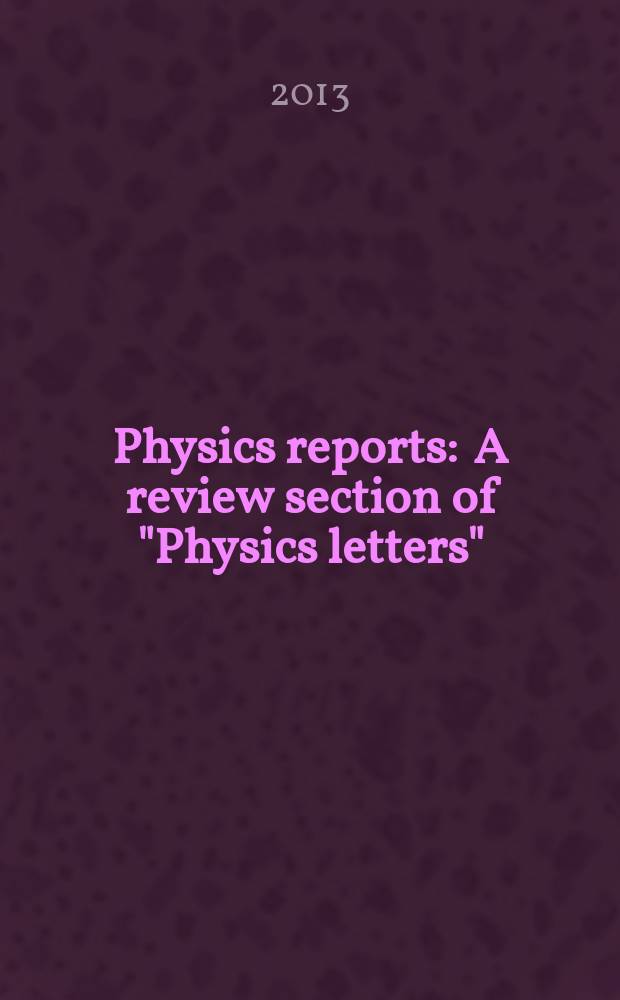 Physics reports : A review section of "Physics letters" (Sect. C). Vol. 525, № 3 : All-optical mass sensing with coupled mechanical resonator systems