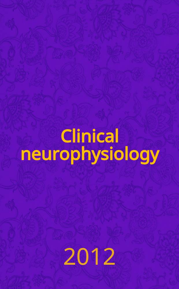 Clinical neurophysiology : Off. j. of the Intern. federation of clinical neurophysiology. Vol. 123, № 10