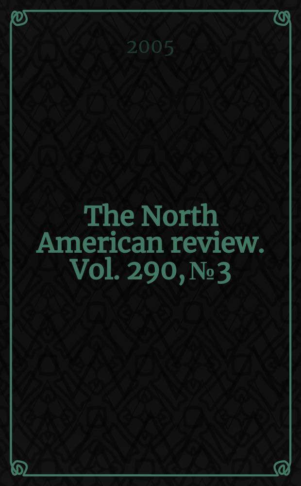 The North American review. Vol. 290, № 3