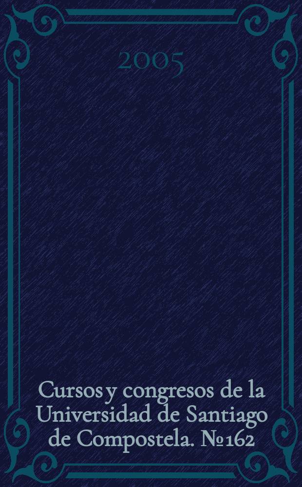 Cursos y congresos de la Universidad de Santiago de Compostela. №162 : El Desarrollo local en su complejidad