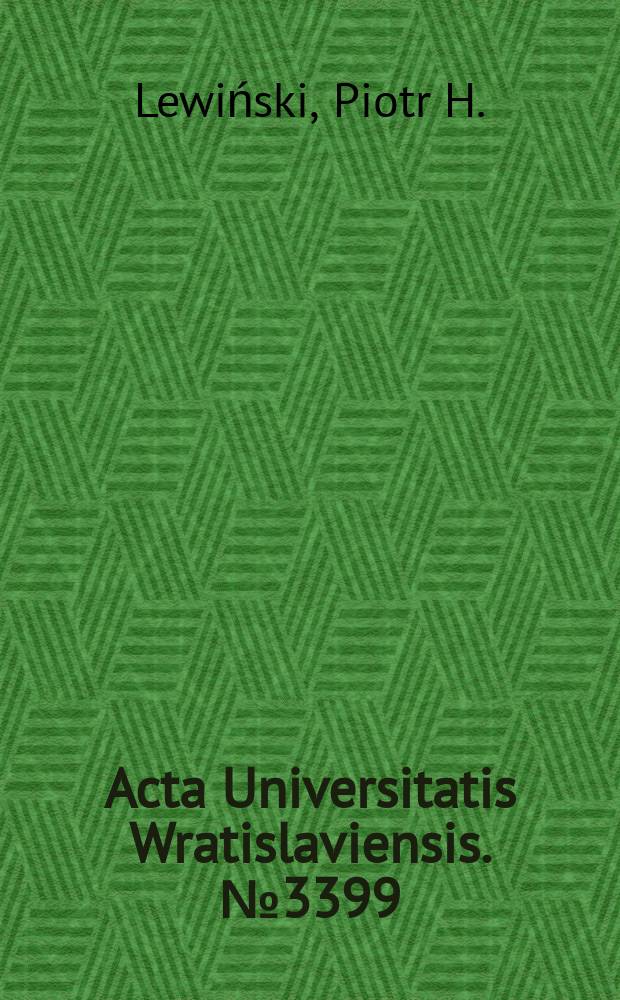 Acta Universitatis Wratislaviensis. № 3399 : Neosofistyka = Неософистика: риторическая аргументация в обычном общении.