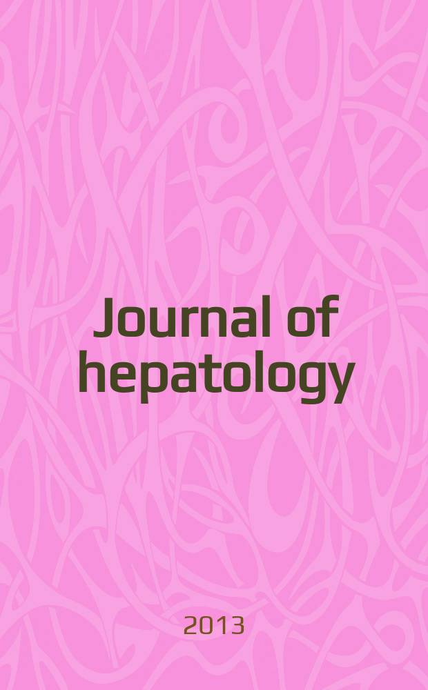 Journal of hepatology : The j. of the Europ. assoc. for the study of the liver. Vol. 58, № 5