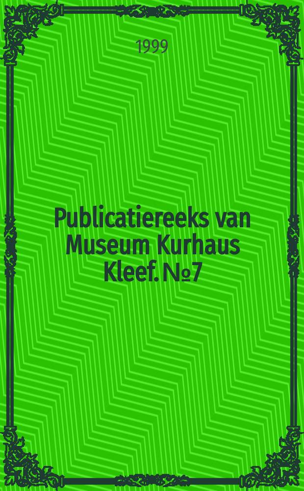 Publicatiereeks van Museum Kurhaus Kleef. № 7 : Heilige aus Holz im Museum Kurhaus Kleve = Святые из дерева в музее Курхаус Клаве