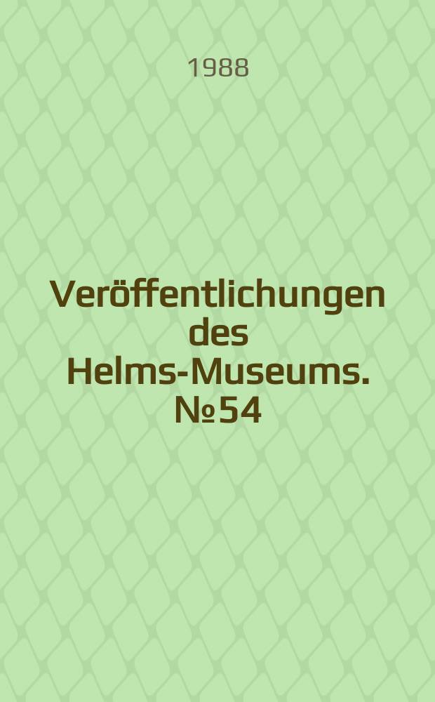 Ver&ouml;ffentlichungen des Helms-Museums. № 54 : Die Langobarden = Лангобарды