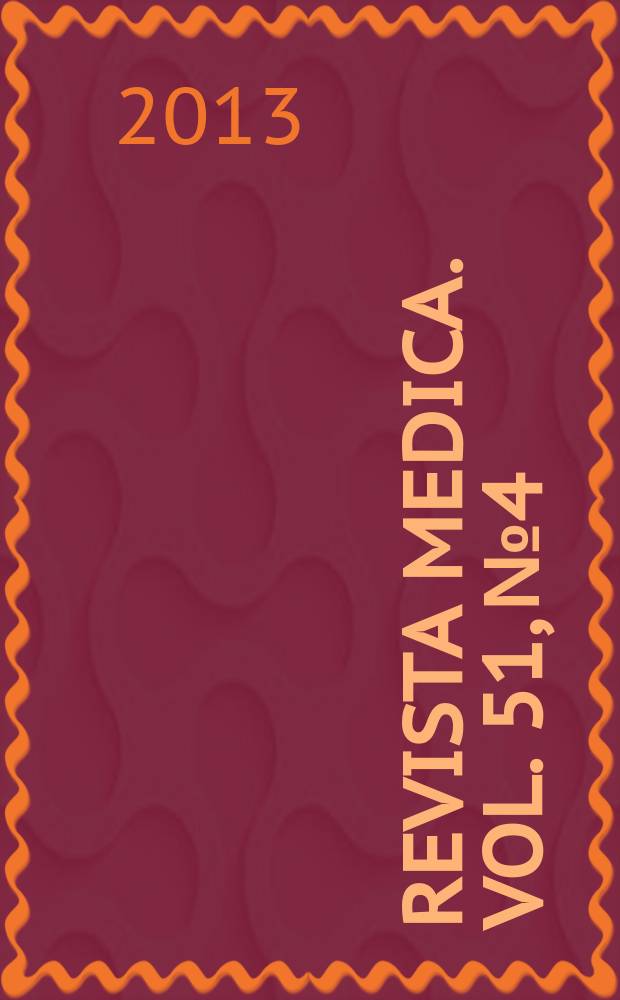 Revista medica. Vol. 51, № 4