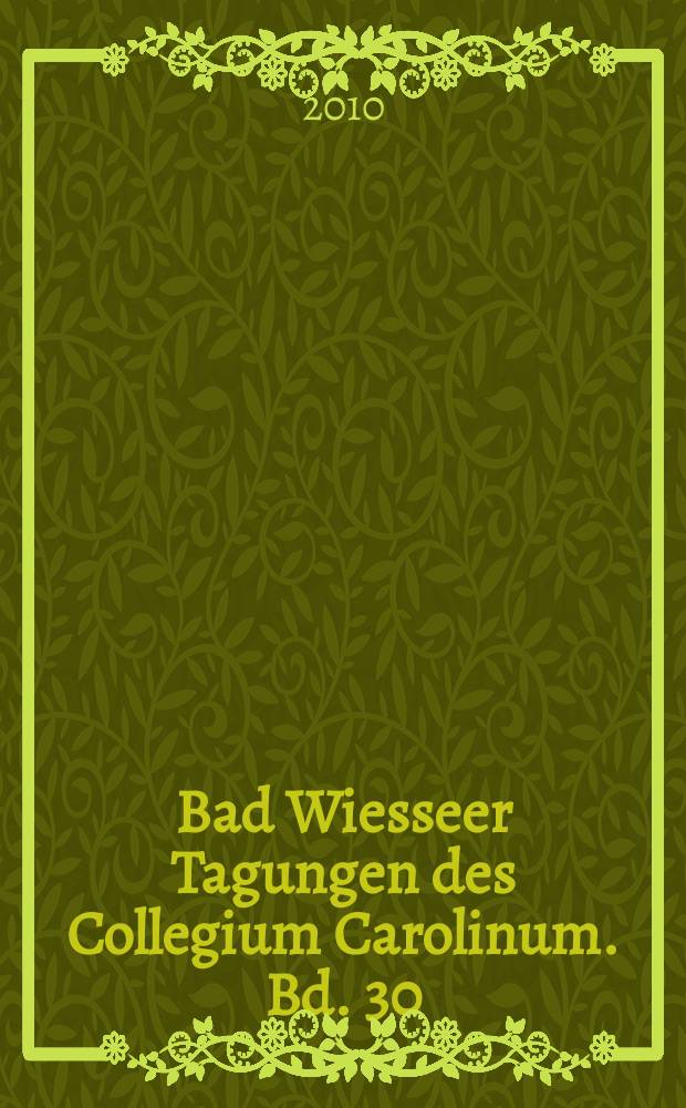 Bad Wiesseer Tagungen des Collegium Carolinum. Bd. 30 : Zukunftsvorstellungen und staatliche Planung im Sozialismus = Будущее и государственное планирование при социализме: Чехословакия в Центральной и Восточной Европы в контексте 1945-1989