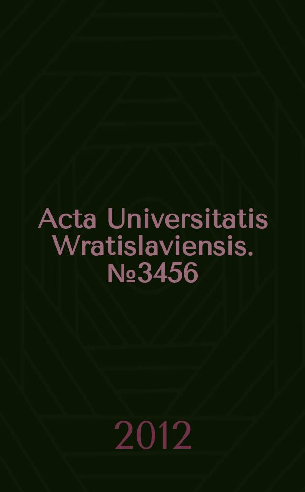 Acta Universitatis Wratislaviensis. № 3456 : Akty i gatunki mowy w perspektywie kulturowej = Модели и качество языка в культурологической перспективе