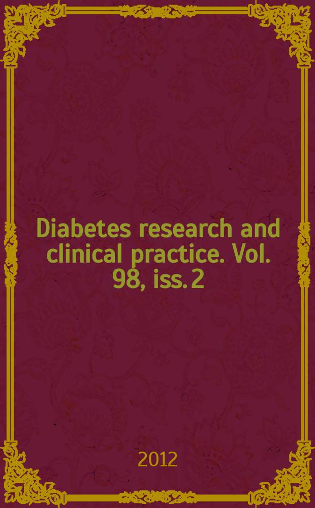 Diabetes research and clinical practice. Vol. 98, iss. 2