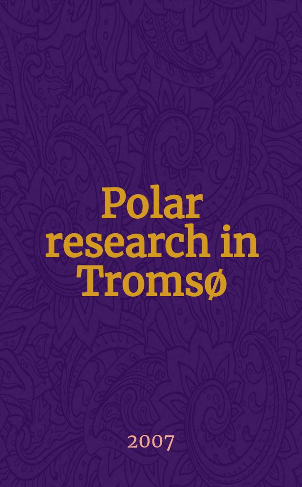 Polar research in Tromsø
