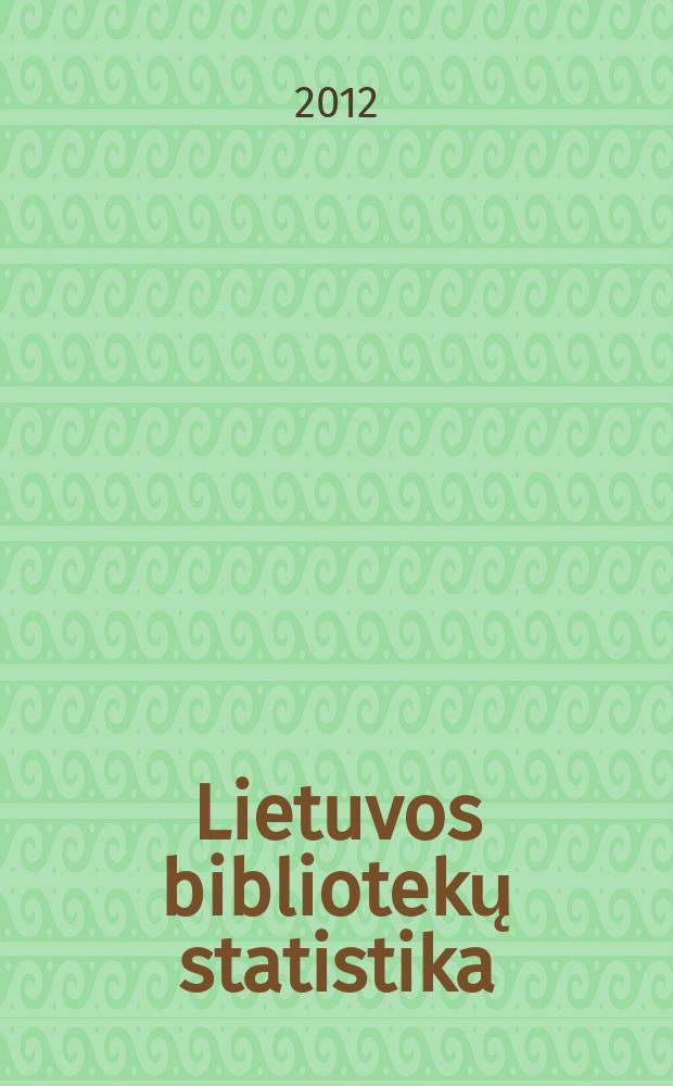 Lietuvos bibliotekų statistika