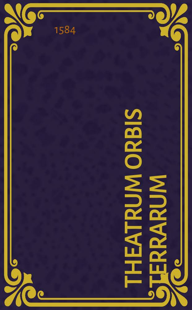 Theatrum orbis terrarum