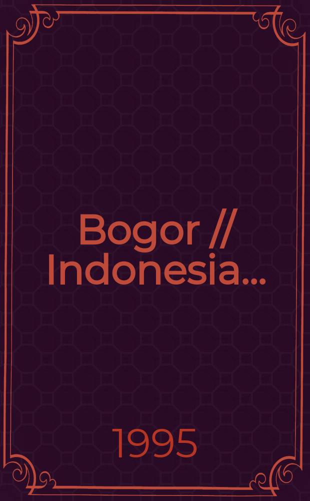 Bogor // Indonesia. .