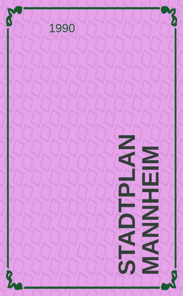 Stadtplan Mannheim