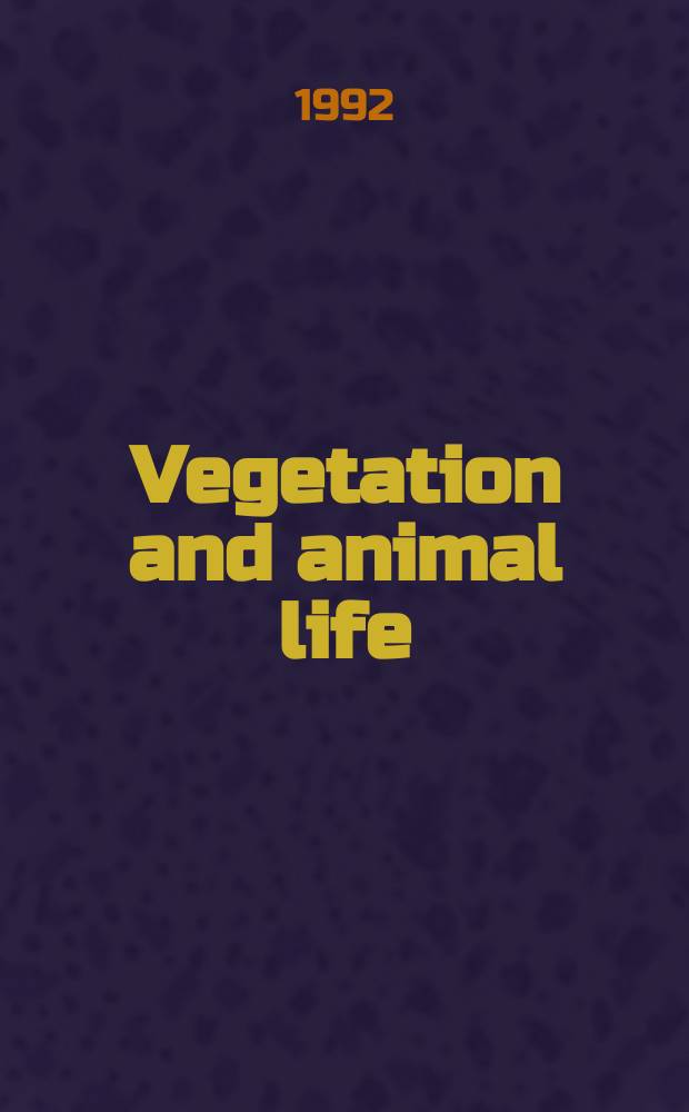 Vegetation and animal life: [Vegetation] // Magadan and its surraundings. .