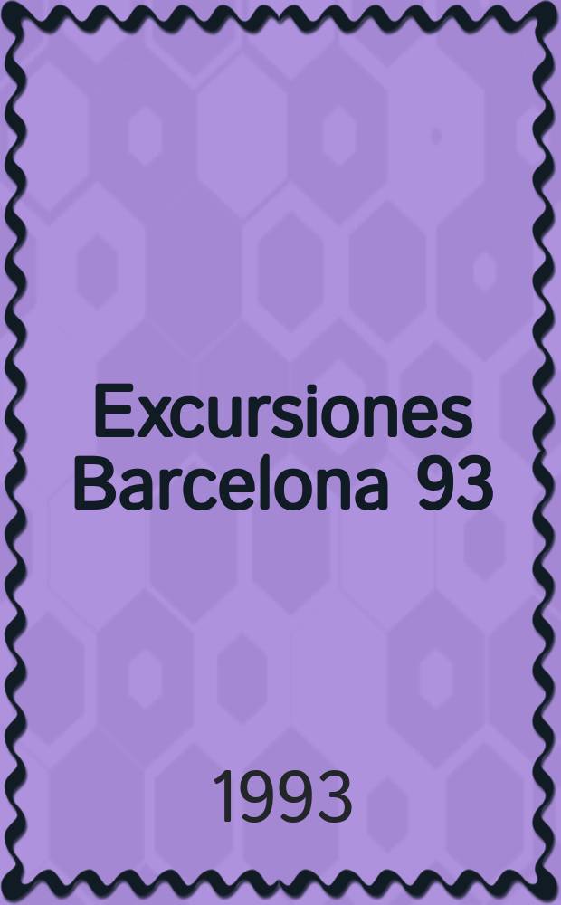 Excursiones Barcelona 93