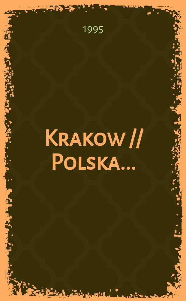 Krakow // Polska. .
