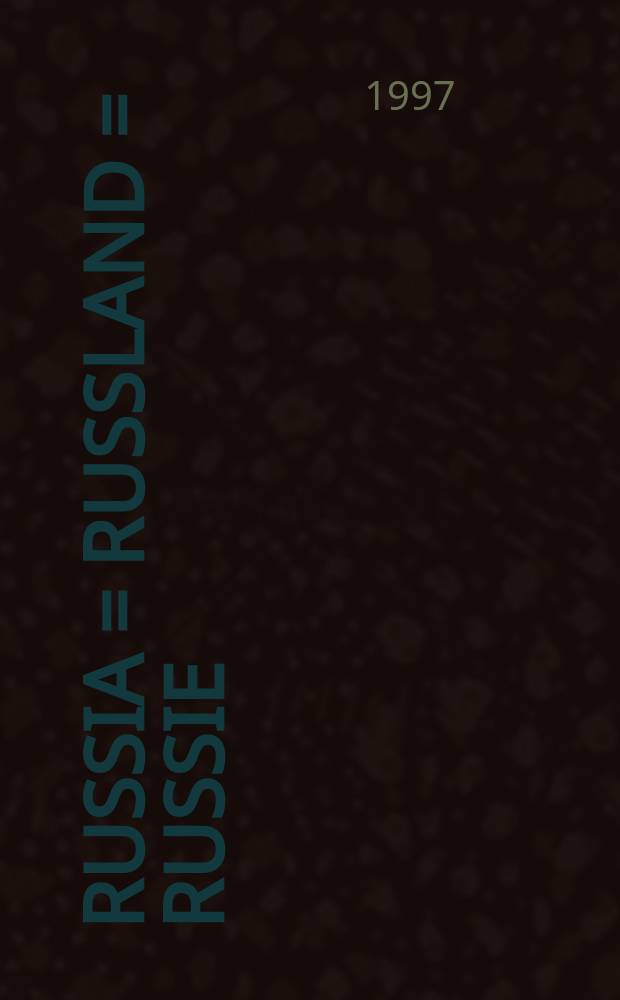Russia = Russland = Russie = Rusia : Map = karte = carte = mapa