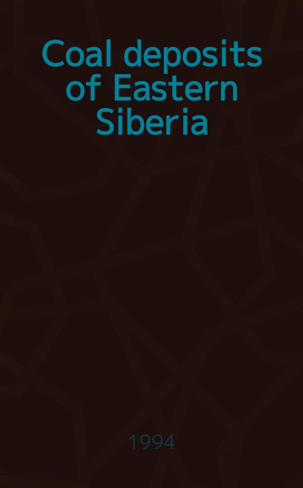 Coal deposits of Eastern Siberia
