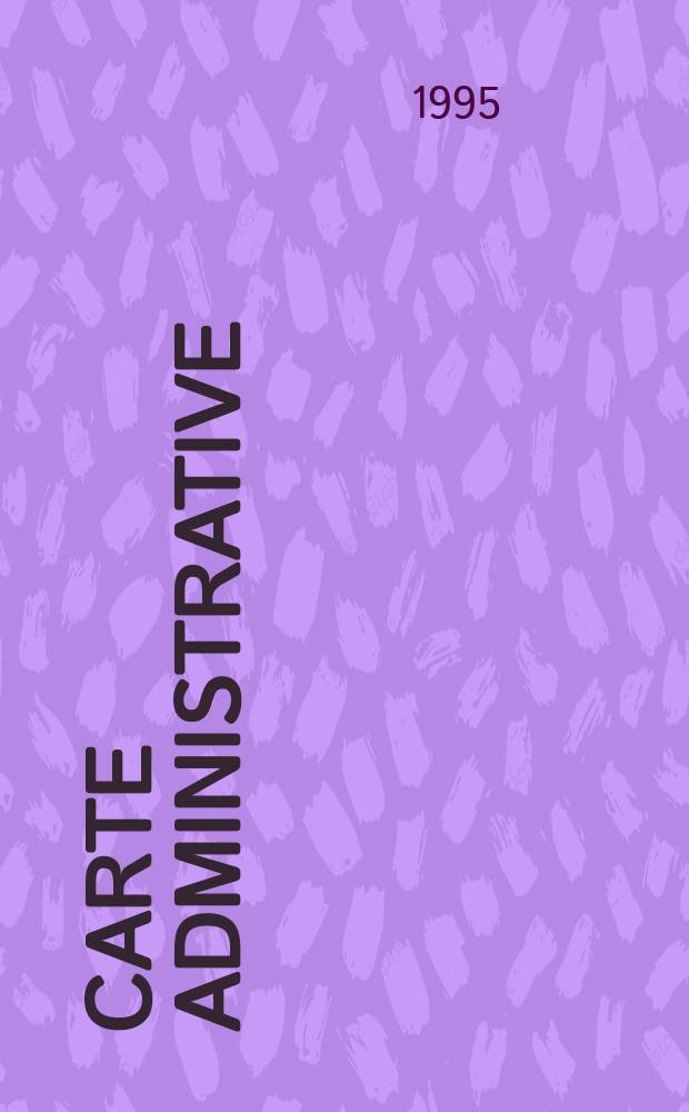 Carte administrative // Guyane. .