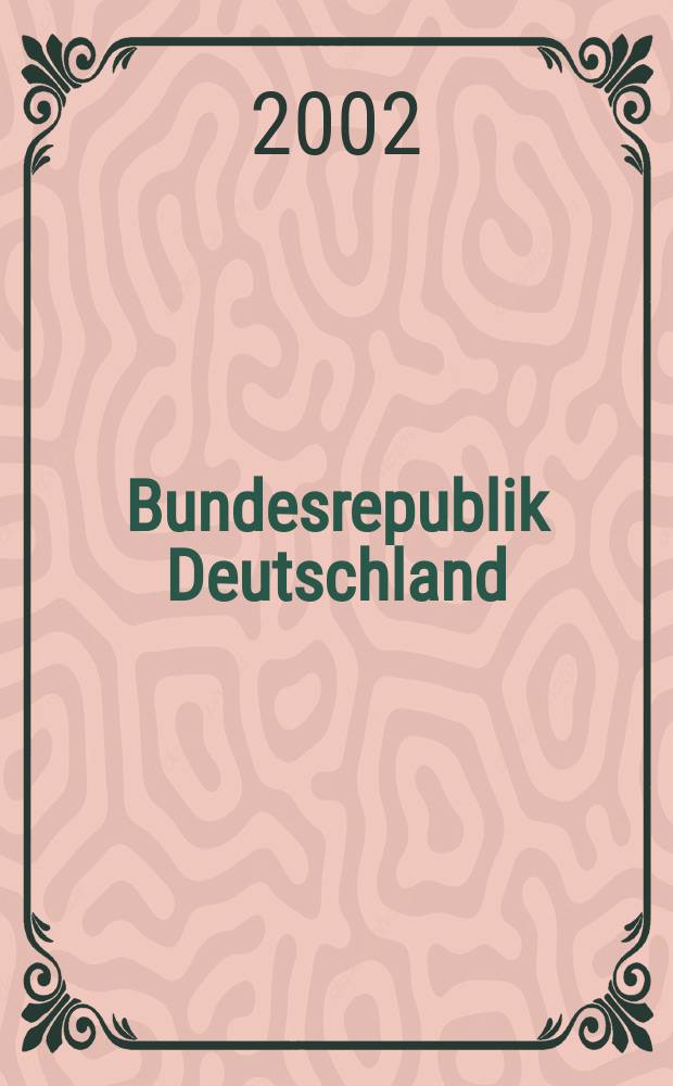 Bundesrepublik Deutschland : Nationalatlas. Vol.5 : Dorfer und Stadte