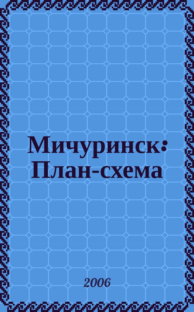 Мичуринск : План-схема