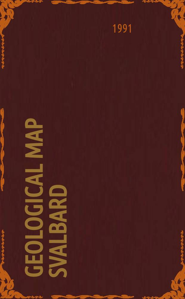 Geological map Svalbard