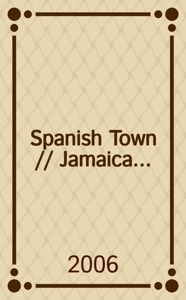 Spanish Town // Jamaica. .