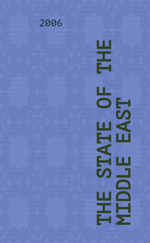 The state of the Middle East : An atlas of Conflict and Resolution