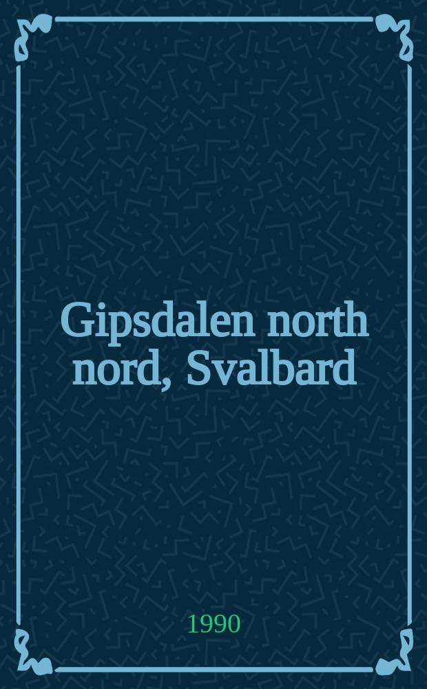 Gipsdalen north nord, Svalbard : Vegetation map