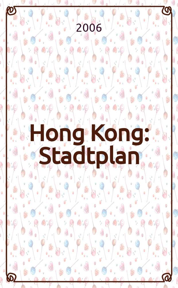 Hong Kong : Stadtplan
