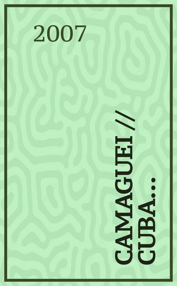 Camaguei // Cuba. .