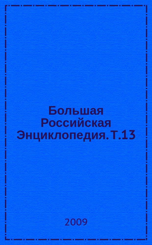 Большая Российская Энциклопедия. Т.13 : Канцелярия конфискации - Киргизы