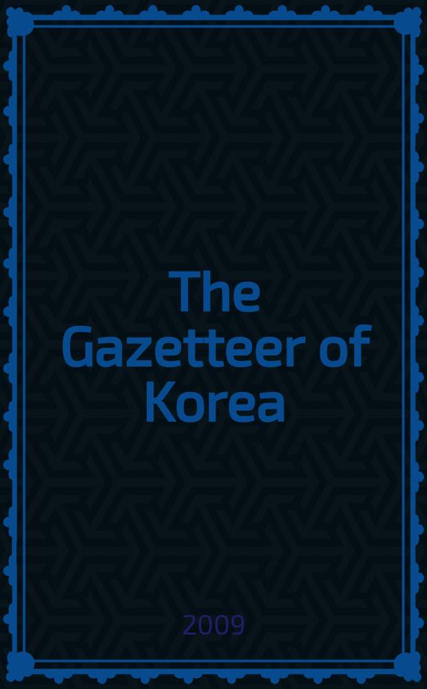 The Gazetteer of Korea