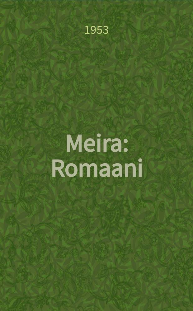 Meira : Romaani