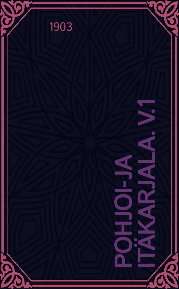 Pohjois- ja Itäkarjala. V.1