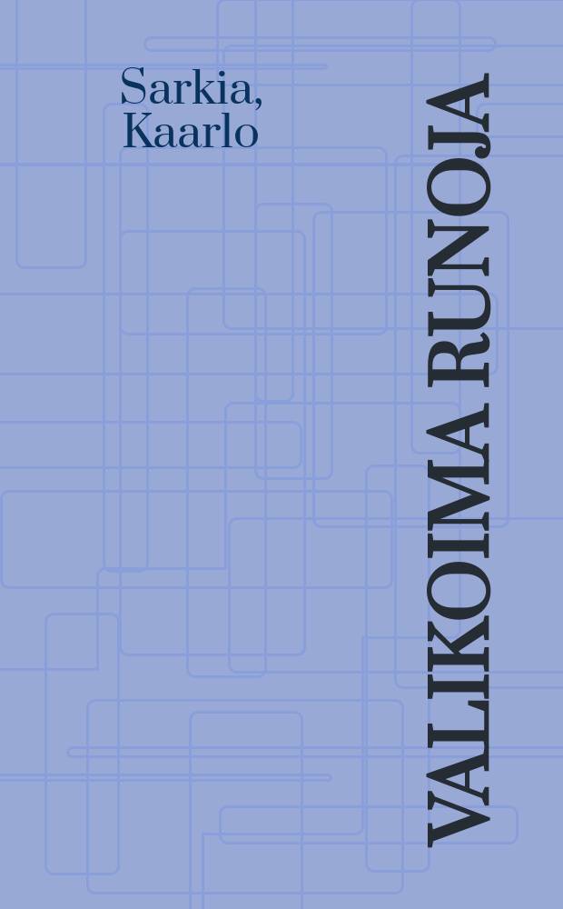 Valikoima runoja