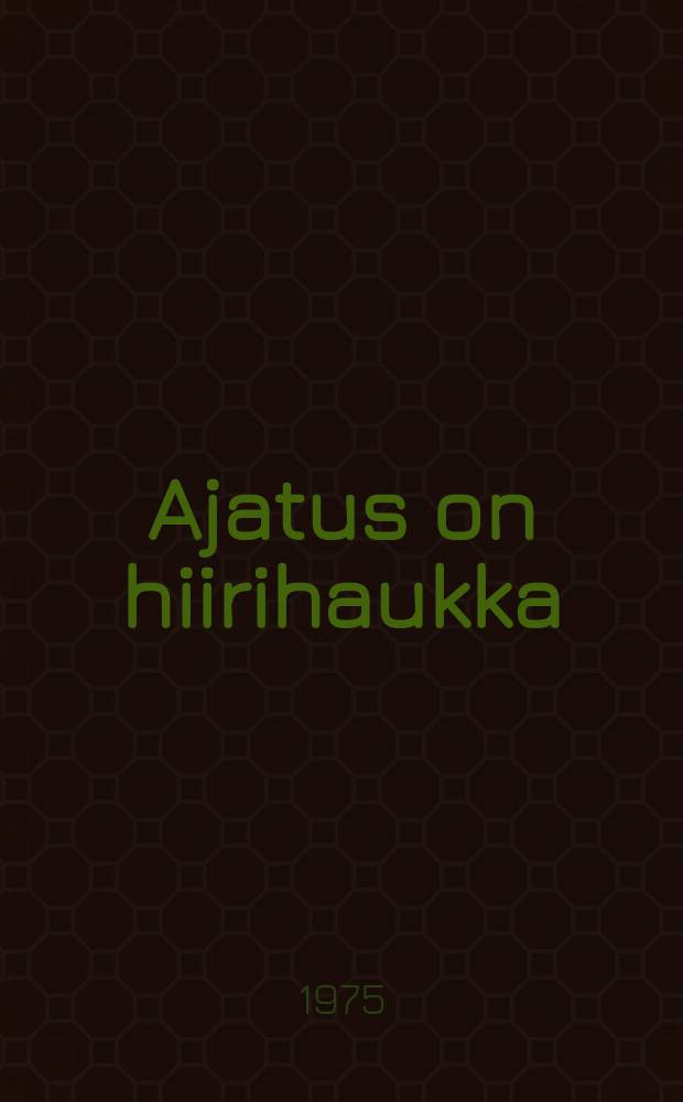 Ajatus on hiirihaukka : Veikko Huovinen, humoristi